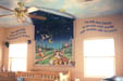 12' x 13' ceiling & wall mural